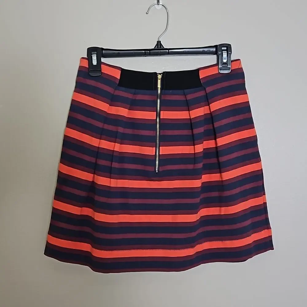 Rachel Roy Striped Full Mini Skirt Sz Small - Picture 5 of 10